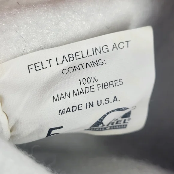 VTG Sorel Women's 5 Purple Winter Snow Boots Felt Liner Insulated Waterproof - Picture 4 of 16